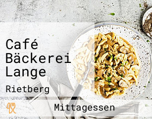 Café Bäckerei Lange