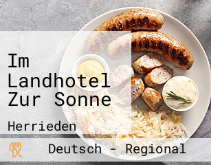 Im Landhotel Zur Sonne