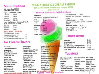 Main Street Ice Cream Parlor