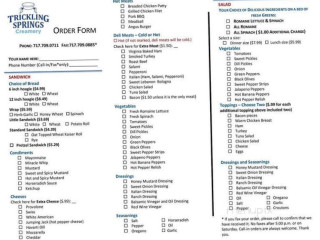 Trickling Springs Creamery