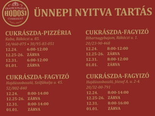 Hodosi Cukrászda Pizzéria