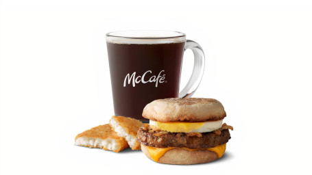 Steak Tojás Mcmuffin Étkezés