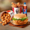 Chicken Zinger Burger Popcorn Combo