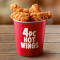 Hot Chicken Wings 4Db