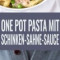 Sahnesauce Tészta