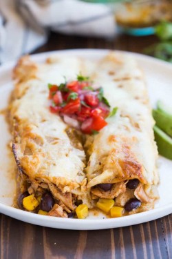 Enchiladas Csirke