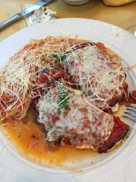 Parmigiana Csirke