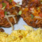 Loaded Potato Pancake With Eggs