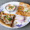 Paneer Paratha And Dahi