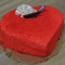 Red Velvet Heart Shape