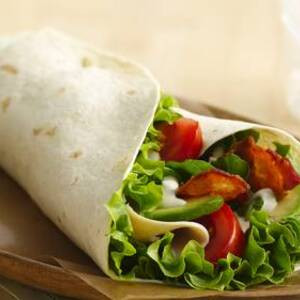 Roast Turkey Ranch Bacon Wrap