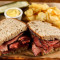 Hot Pastrami On Jewish New York Rye