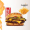 Cheesy Big Snack Stacker Non Veg Combo