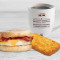 Combo Chef-D'oeuf Avec Bacon Sur Muffin Anglais Angol Muffin Bacon Egger Combo