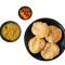 Aloo Chole Poori (4Pcs)