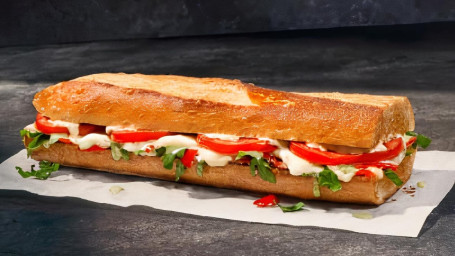 Új Green Goddess Caprese Melt – Pirított Bagett