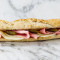 Classic Ham Cheese On Sourdough Baguette