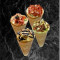 Pizza Cone Brócolis Com Bacon