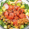 King Salmon Poke Saláta