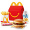 Happy Meal Hamburger Kis Krumplival <Untranslable>[510-620 Cals]</Untranslable>