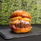 Loaded Pulled Beef & Bacon Burger (5563 Kj)