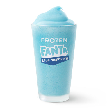 Fagyasztott Fanta Blue Raspberry