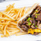 Philly Cheese Steak Szendvics Étkezés