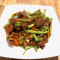 Spicy Stir-Fried Lamb With Morning Glory