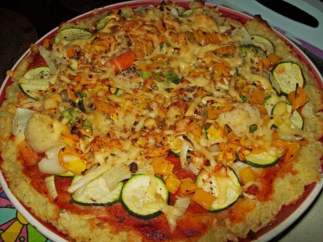 Növényi Pizza