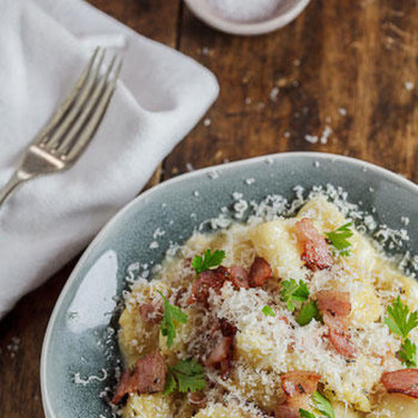 Gnocchi Carbonara