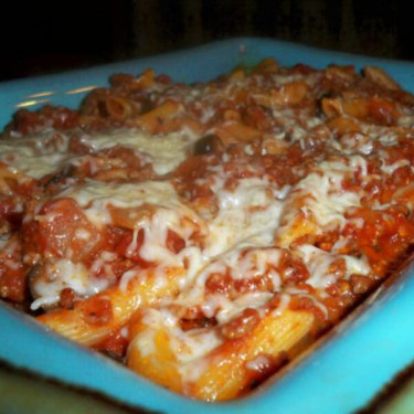 Sült Mostaccioli