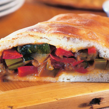 Vegetáriánus Calzone