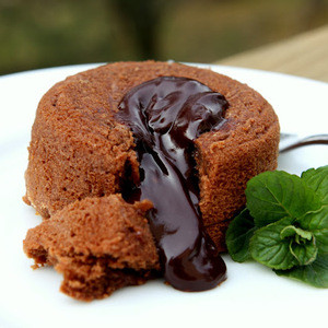 Csokoládé Molten Lava Cake