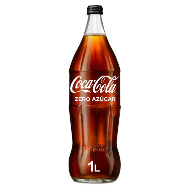 Coca Cola Zero Üveg (1L)