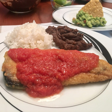 Chile Relleno Tányér