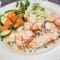 Salmon Shrimp Piccata Entree