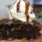 Hot Caramel Brownie A La Mode