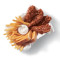 Honey Bbq Sauced Tossed Chicken Strip Basket 6 Pieces