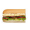 Chicken Schnitzel Subway Six Inch 174;